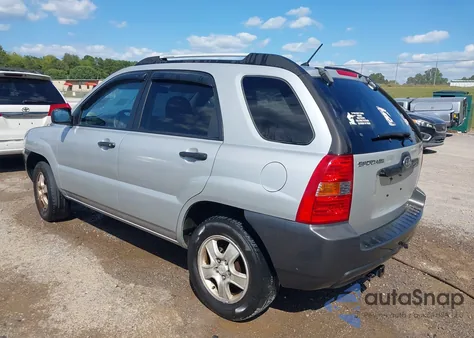 2006 Kia Sportage Lx из США, поврежденный, VIN KNDJF724167278434